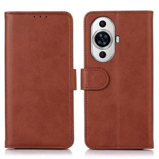 For Huawei nova 11 Pro / nova 11 Ultra Cow Texture Flip Leather Phone Case(Brown)