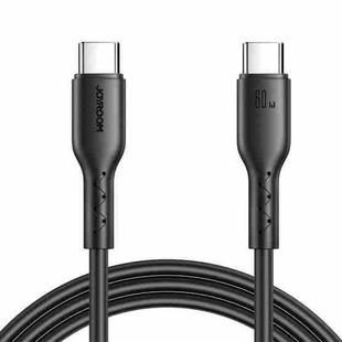 JOYROOM SA26-CC3 Flash Charge Series 60W USB-C / Type-C to USB-C / Type-C Fast Charging Data Cable, Cable Length:1m(Black)