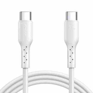 JOYROOM SA26-CC3 Flash Charge Series 60W USB-C / Type-C to USB-C / Type-C Fast Charging Data Cable, Cable Length:3m(White)