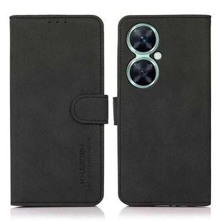 For Huawei nova 11i / Maimang 20 5G KHAZNEH Matte Texture Leather Phone Case(Black)