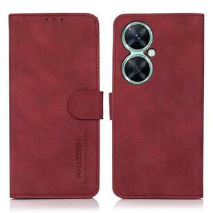 For Huawei nova 11i / Maimang 20 5G KHAZNEH Matte Texture Leather Phone Case(Red)