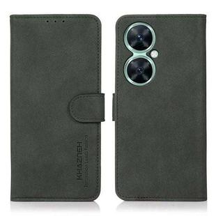 For Huawei nova 11i / Maimang 20 5G KHAZNEH Matte Texture Leather Phone Case(Green)
