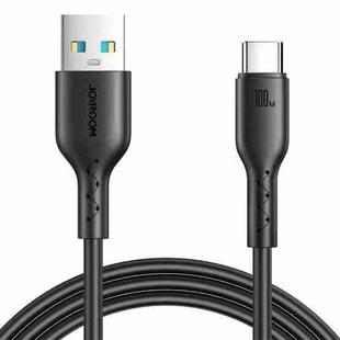 JOYROOM SA26-AC6 Flash Charge Series 100W USB to USB-C / Type-C Fast Charging Data Cable, Cable Length:1m(Black)