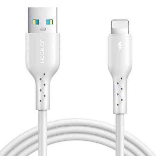 JOYROOM SA26-AL3 Flash Charge Series 3A USB to 8 Pin Fast Charging Data Cable, Cable Length:1m(White)