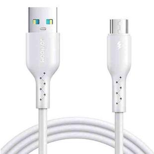 JOYROOM SA26-AM3 Flash Charge Series 3A USB to Micro USB Fast Charging Data Cable, Cable Length:1m(White)