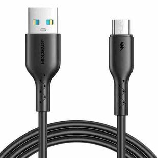 JOYROOM SA26-AM3 Flash Charge Series 3A USB to Micro USB Fast Charging Data Cable, Cable Length:2m(Black)