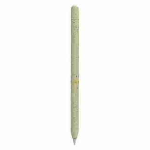 For Apple Pencil 1 LOVE MEI Luminous Silicone Protective Pen Case(Green)