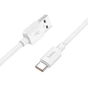 hoco X96 Hyper 1m 100W USB to USB-C / Type-C Fast Charging Data Cable(White)