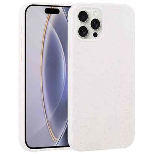 For iPhone 16 Pro Max Starry Series Shockproof Straw Material + TPU Protective Case(Starlight)