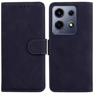 For Infinix Note 30 VIP Skin Feel Pure Color Flip Leather Phone Case(Black)