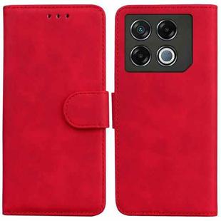 For Infinix GT 20 Pro 5G Skin Feel Pure Color Flip Leather Phone Case(Red)