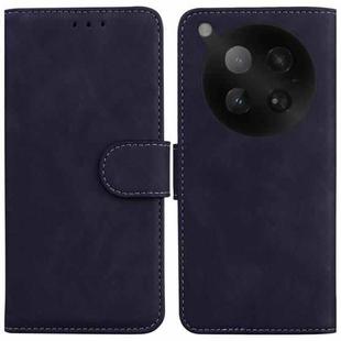 For Infinix Zero 40 4G / 5G Skin Feel Pure Color Flip Leather Phone Case(Black)