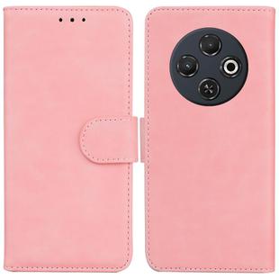 For Tecno Spark 30C Skin Feel Pure Color Flip Leather Phone Case(Pink)