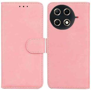For Tecno Camon 30S / Camon 30S Pro Skin Feel Pure Color Flip Leather Phone Case(Pink)