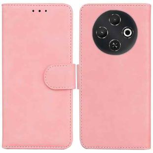 For Tecno Pop 9 5G / Spark 30C 5G Skin Feel Pure Color Flip Leather Phone Case(Pink)