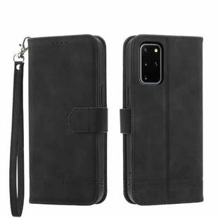 For Samsung Galaxy S20+ Dierfeng Dream Line Leather Phone Case(Black)