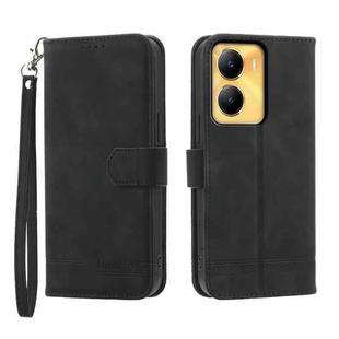 For vivo Y56 Dierfeng Dream Line Leather Phone Case(Black)