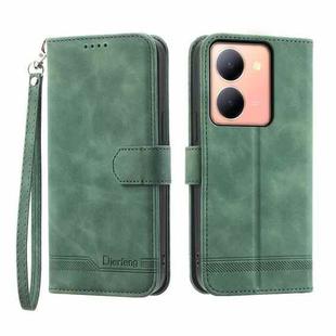 For vivo Y78 Dierfeng Dream Line Leather Phone Case(Green)