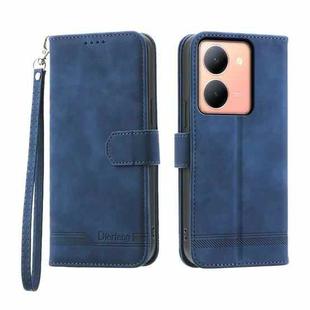 For vivo Y78 Dierfeng Dream Line Leather Phone Case(Blue)