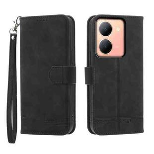 For vivo Y78 Dierfeng Dream Line Leather Phone Case(Black)