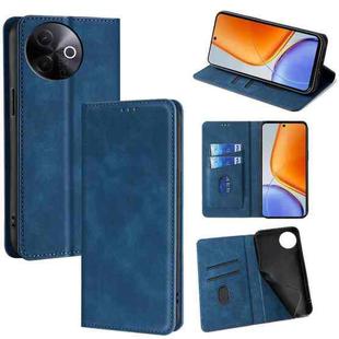 For vivo Y39 5G Global Skin Feel Magnetic Leather Phone Case(Blue)