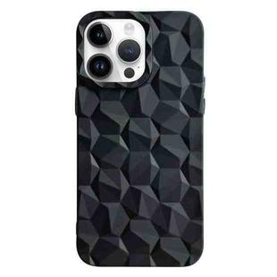 For iPhone 14 Pro Honeycomb Edged TPU Phone Case(Black)