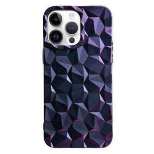 For iPhone 14 Pro Honeycomb Edged TPU Phone Case(Purple)