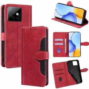 For Honor X60 GT 5G Skin Feel Magnetic Buckle Leather Phone Case(Red)