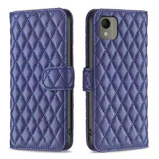 For Nokia C110 Diamond Lattice Wallet Flip Leather Phone Case(Blue)