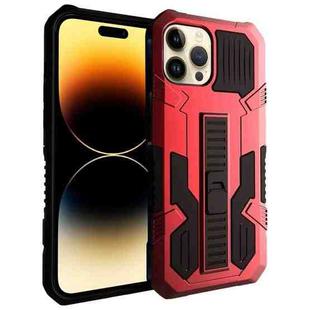 For iPhone 15 Pro Max Vanguard Warrior All Inclusive Double-color Phone Case(Red)