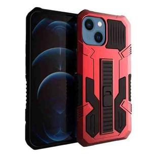 For iPhone 15 Plus Vanguard Warrior All Inclusive Double-color Phone Case(Red)