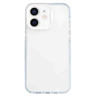 For iPhone 12 2 in 1 Frosted TPU Phone Case(Transparent)