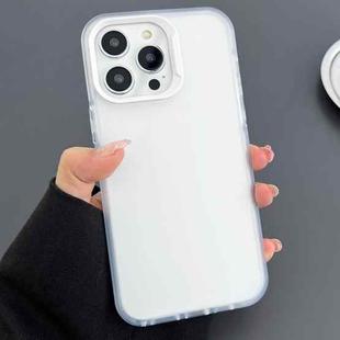 For iPhone 11 Pro 2 in 1 Frosted TPU Phone Case(Transparent)