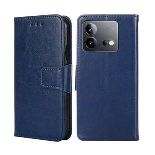 For vivo iQOO Neo 8 / 8 Pro 5G Crystal Texture Leather Phone Case(Royal Blue)