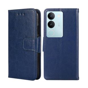 For vivo S17 5G / S17 Pro 5G Crystal Texture Leather Phone Case(Royal Blue)