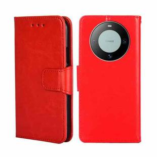 For Huawei Mate 60 Crystal Texture Leather Phone Case(Red)