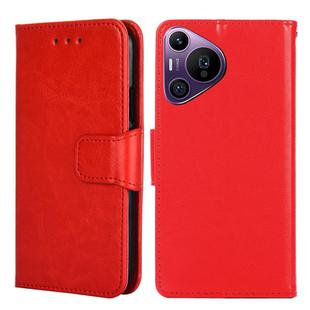 For Huawei Pura 70 Pro / 70 Pro+ 5G Crystal Texture Leather Phone Case(Red)