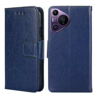 For Huawei Pura 70 Pro / 70 Pro+ 5G Crystal Texture Leather Phone Case(Royal Blue)