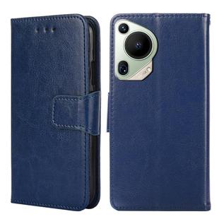 For Huawei Pura 70 Ultra 5G Crystal Texture Leather Phone Case(Royal Blue)