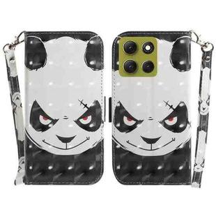 For Motorola Moto G86 5G 3D Colored Flip Leather Phone Case(Angry Bear)