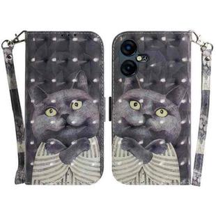 For Tecno Pova Neo 3 3D Colored Horizontal Flip Leather Phone Case(Hug Cat)