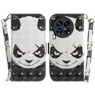 For Tecno Camon 30 Premier 5G 3D Colored Horizontal Flip Leather Phone Case(Angry Bear)