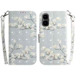 For Tecno Pop 10 / Spark Go 2 4G 3D Colored Horizontal Flip Leather Phone Case(Magnolia)