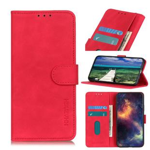 For Huawei nova 11 4G KHAZNEH Retro Texture Horizontal Flip Leather Phone Case(Red)