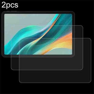 For Doogee T36 2pcs 9H 0.3mm Explosion-proof Tempered Glass Film