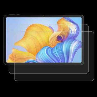 For Doogee Tab E3 Plus 12 inch 2pcs 9H 0.3mm Explosion-proof Tempered Glass Film
