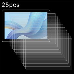 For DOOGEE T10 Pro / U10 25pcs 9H 0.3mm Explosion-proof Tempered Glass Film