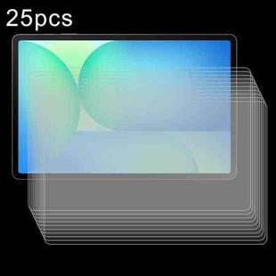 For Samsung Galaxy Tab S10 FE+ 13.1 25pcs 9H 0.3mm Explosion-proof Tempered Glass Film