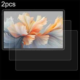 For Lenovo Yoga  Pad Pro Al 12.7 2pcs 9H 0.3mm Explosion-proof Tempered Glass Film