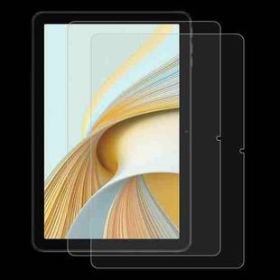 For Umidigi G3 Tab 2pcs 9H 0.3mm Explosion-proof Tempered Glass Film